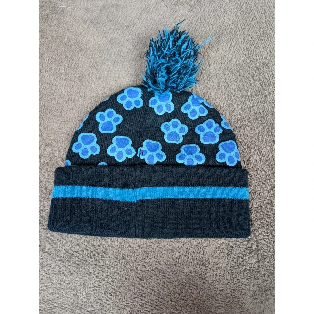 Paw Patrol  Print Knit‎ Beanie Hat Toddler Blue Nickelodeon